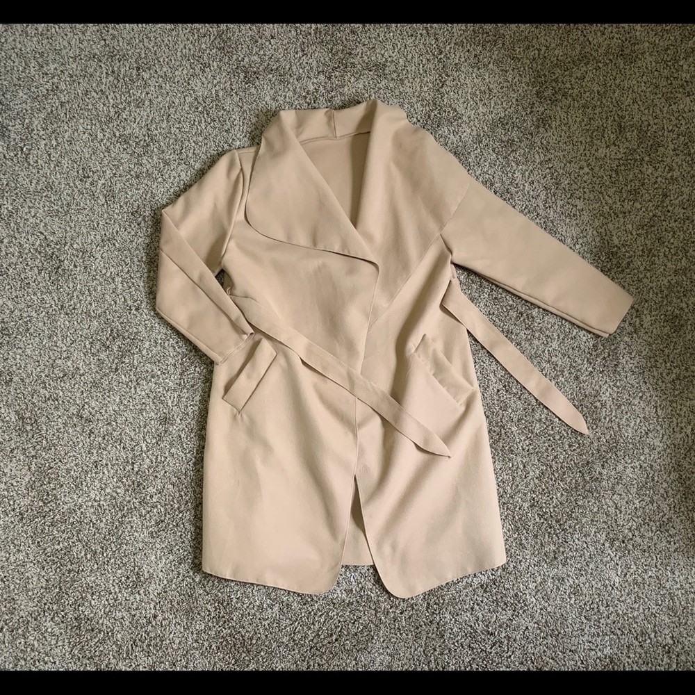 100% Polyester Military Coat With Strap